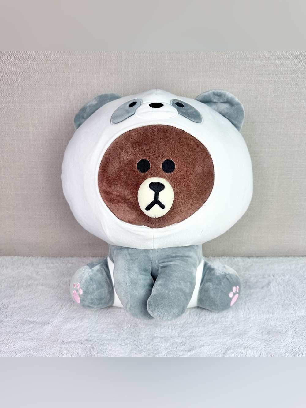 Line Friends Jungle Brown Panda 14” Plush